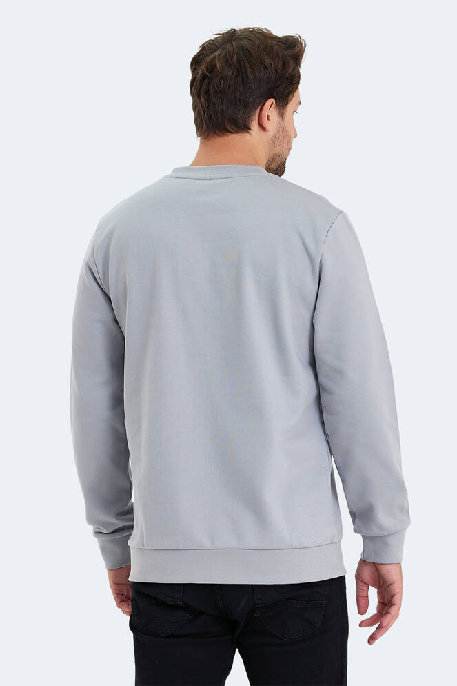 Slazenger KORAL Erkek Sweatshirt Gri