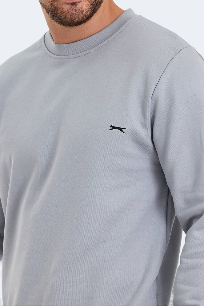 Slazenger KORAL Erkek Sweatshirt Gri