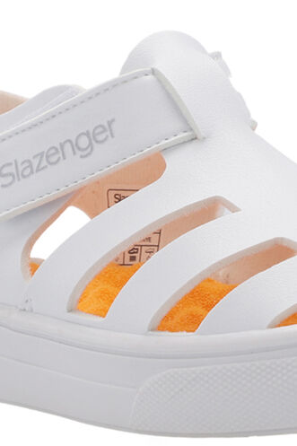 Slazenger KRYSTAL Unisex Çocuk Sneaker Ayakkabı Beyaz - Thumbnail