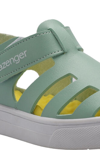 Slazenger KRYSTAL Unisex Kids' Sneaker Shoes Green - Thumbnail