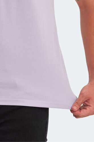 Slazenger KUGGA Erkek T-Shirt Açık Mor - Thumbnail