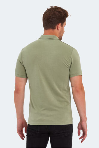 Slazenger KUGGA Erkek T-Shirt Açık Yeşil - Thumbnail