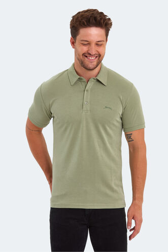 Slazenger KUGGA Erkek T-Shirt Açık Yeşil - Thumbnail