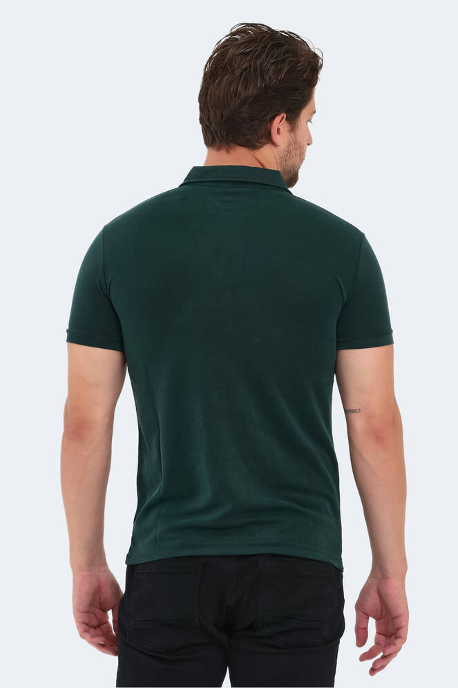 Slazenger KUGGA Erkek T-Shirt Haki - Yeşil