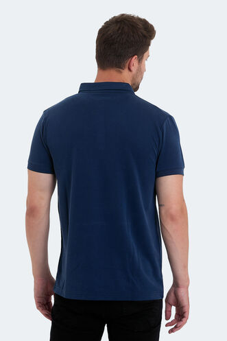 Slazenger KUGGA Erkek T-Shirt Indigo - Thumbnail