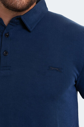 Slazenger KUGGA Erkek T-Shirt Indigo - Thumbnail