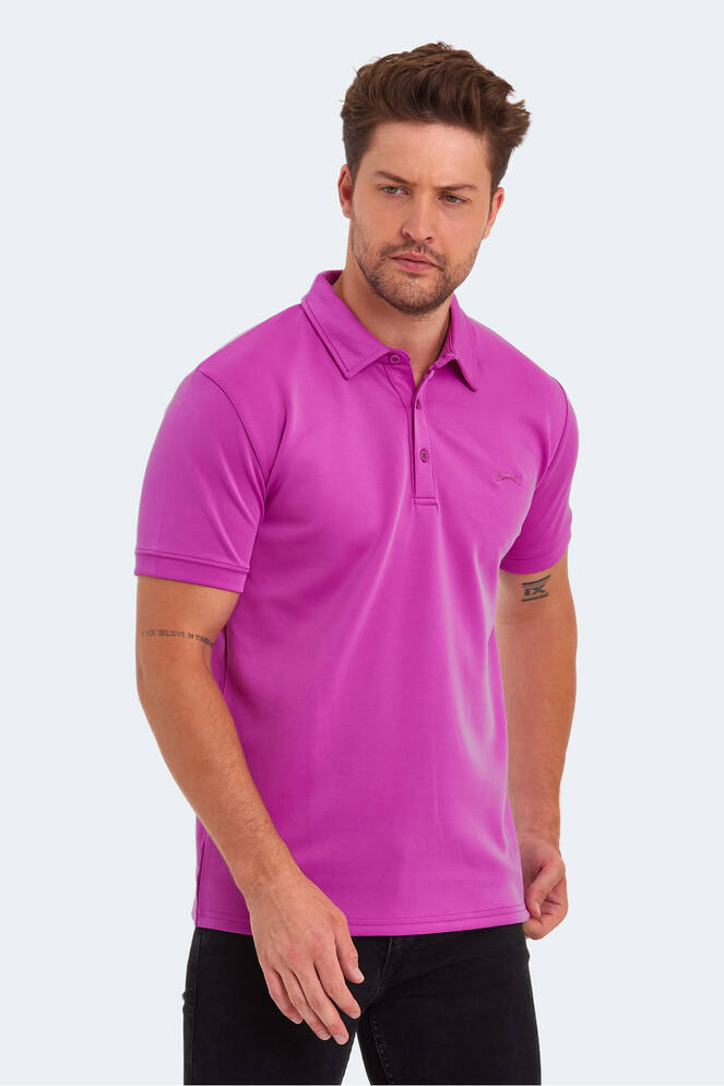 Slazenger KUGGA Erkek T-Shirt Lila