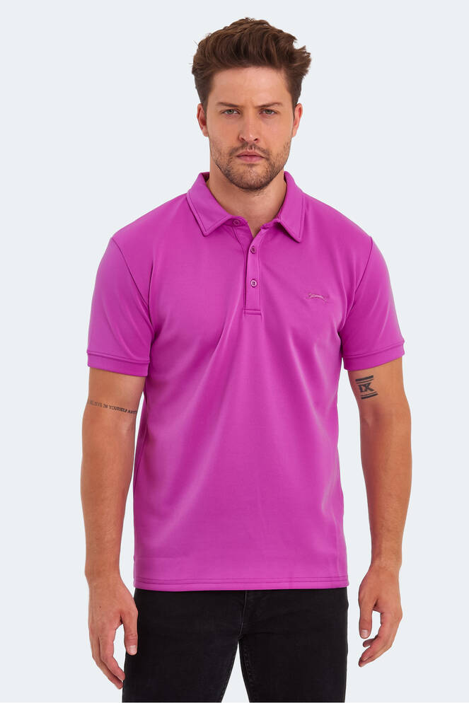 Slazenger KUGGA Erkek T-Shirt Lila