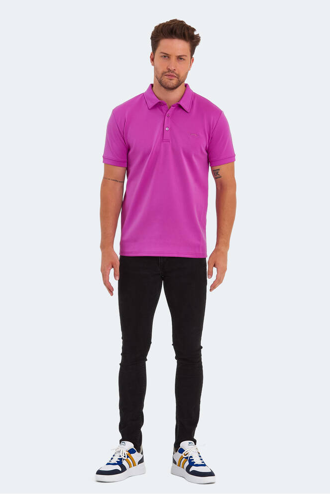 Slazenger KUGGA Erkek T-Shirt Lila