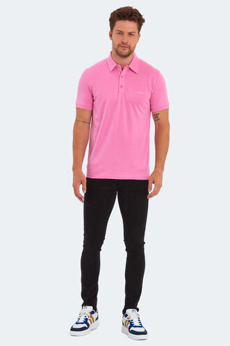 Slazenger KUGGA Erkek T-Shirt Pembe - Thumbnail