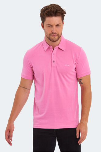 Slazenger KUGGA Erkek T-Shirt Pembe - Thumbnail