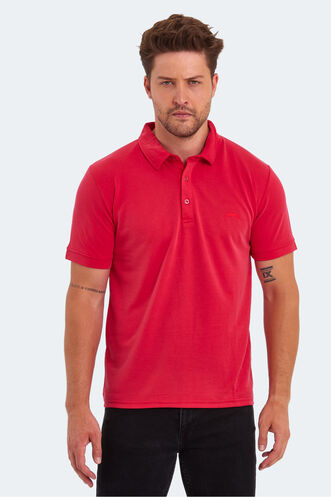 Slazenger KUGGA Men's T-Shirt Fuchsia - Thumbnail