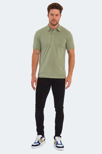 Slazenger KUGGA Men's T-Shirt Light Green - Thumbnail