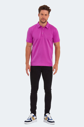 Slazenger KUGGA Men's T-Shirt Purple - Thumbnail