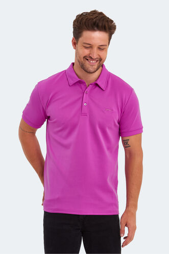 Slazenger KUGGA Men's T-Shirt Purple - Thumbnail