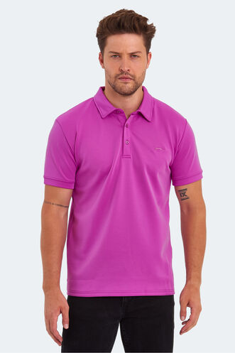 Slazenger KUGGA Men's T-Shirt Purple - Thumbnail