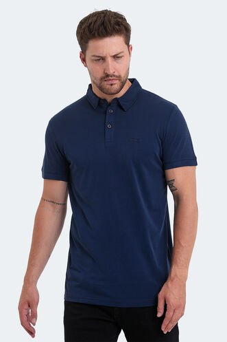 Slazenger KUGGA Men's T-Shirt Navy - Thumbnail