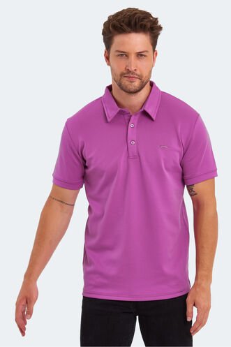 Slazenger KUGGA Men's T-Shirt Purple - Thumbnail