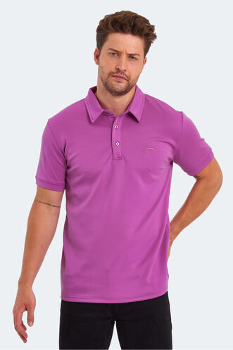 Slazenger KUGGA Men's T-Shirt Purple - Thumbnail