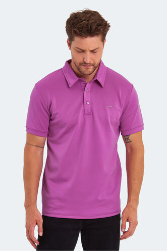 Slazenger KUGGA Men's T-Shirt Purple - Thumbnail