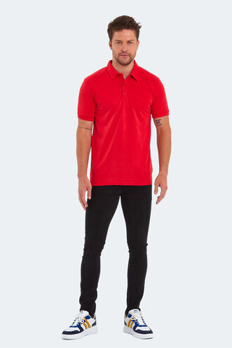 Slazenger KUGGA Men's T-Shirt Red - Thumbnail