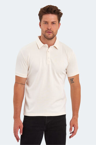 Slazenger KUGGA Men's T-Shirt Cream - Thumbnail