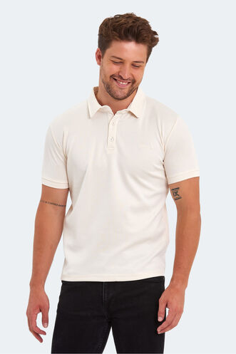 Slazenger KUGGA Men's T-Shirt Cream - Thumbnail