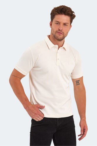 Slazenger KUGGA Men's T-Shirt Cream - Thumbnail