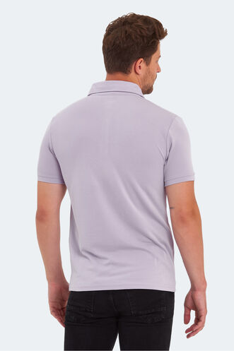 Slazenger KUGGA Men's T-Shirt Light Purple - Thumbnail