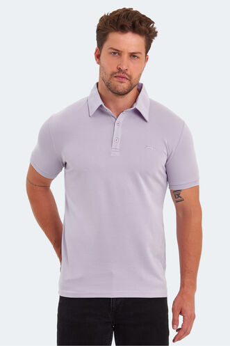 Slazenger KUGGA Men's T-Shirt Light Purple - Thumbnail