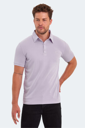 Slazenger KUGGA Men's T-Shirt Light Purple - Thumbnail