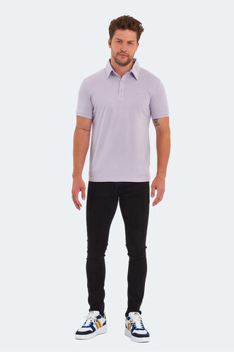 Slazenger KUGGA Men's T-Shirt Light Purple - Thumbnail