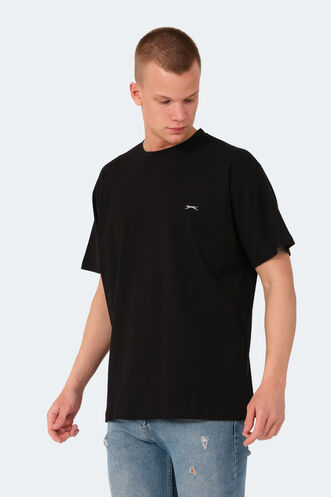 Slazenger KULANA OVER Men's T-Shirt Black - Thumbnail