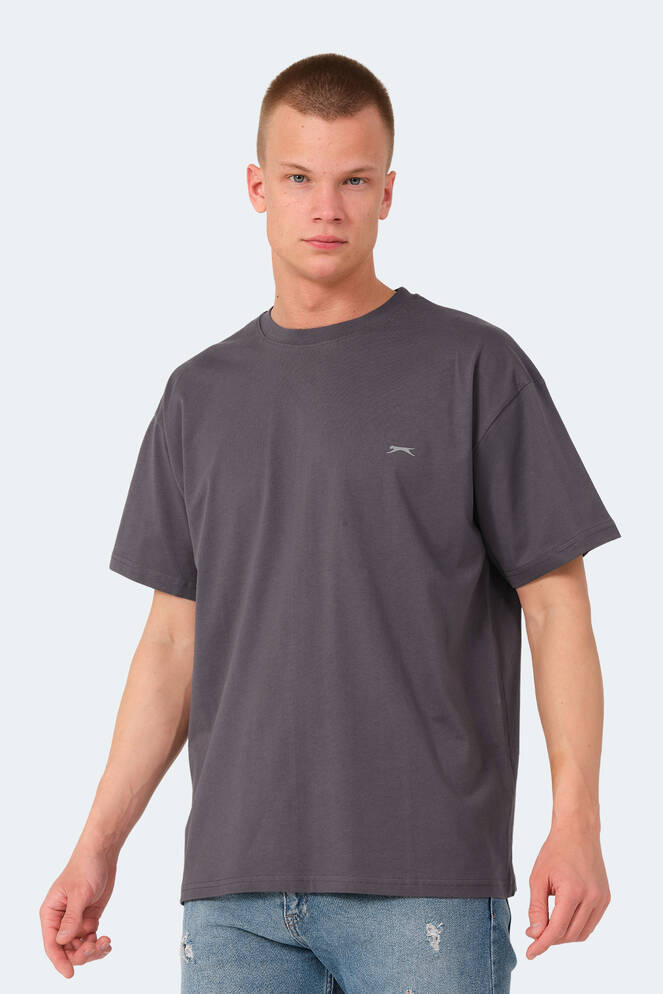 Slazenger KULANA OVER Men's T-Shirt Dark Gray