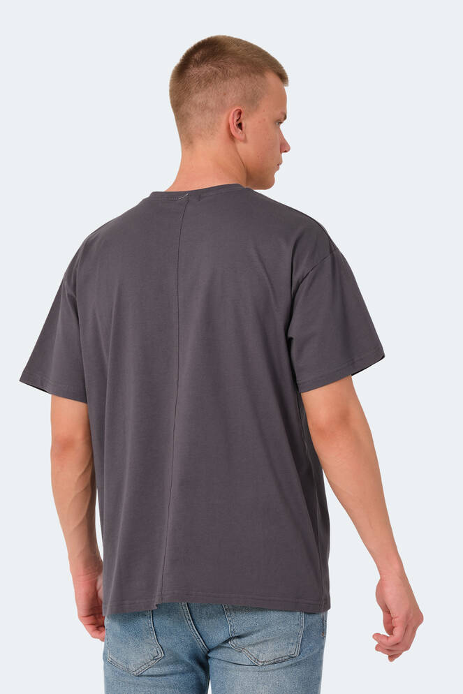 Slazenger KULANA OVER Men's T-Shirt Dark Gray