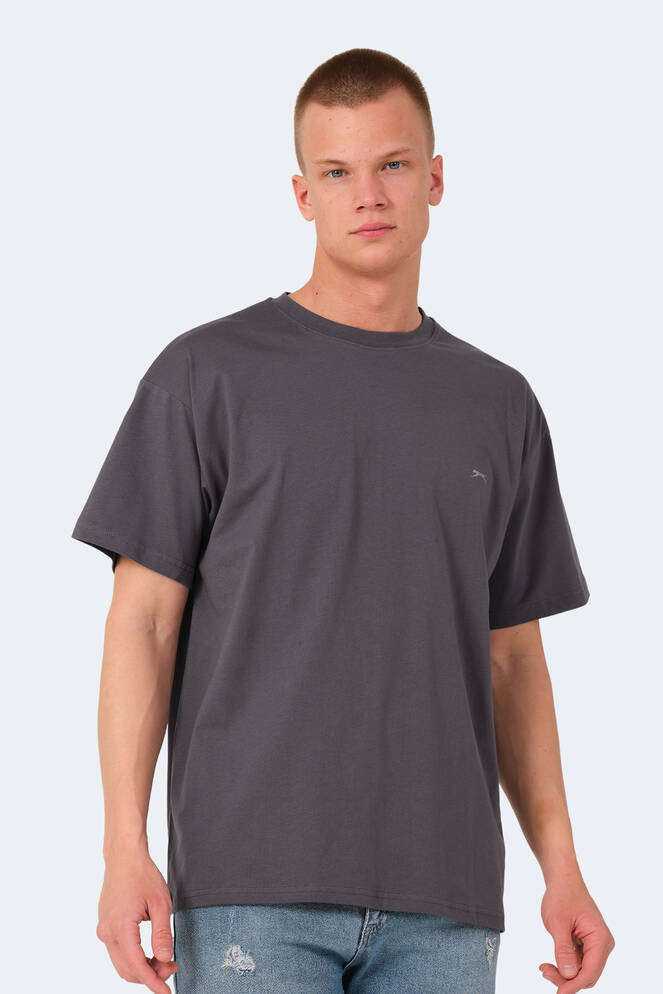 Slazenger KULANA OVER Men's T-Shirt Dark Gray