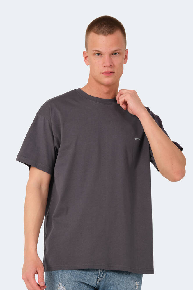 Slazenger KULANA OVER Men's T-Shirt Dark Gray