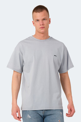 Slazenger - Slazenger KULANA OVER Men's T-Shirt Gray