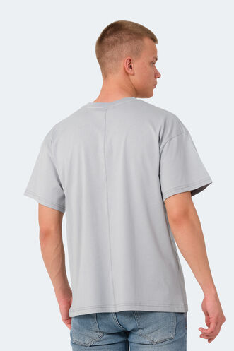 Slazenger KULANA OVER Men's T-Shirt Gray - Thumbnail