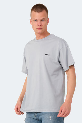 Slazenger KULANA OVER Men's T-Shirt Gray - Thumbnail