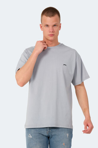 Slazenger KULANA OVER Men's T-Shirt Gray - Thumbnail