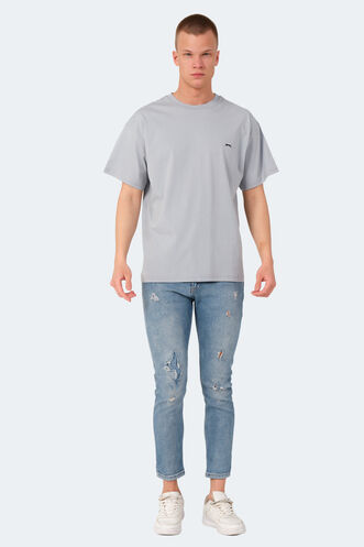 Slazenger KULANA OVER Men's T-Shirt Gray - Thumbnail