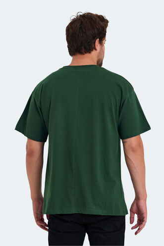 Slazenger KULANA OVER Men's T-Shirt Green - Thumbnail