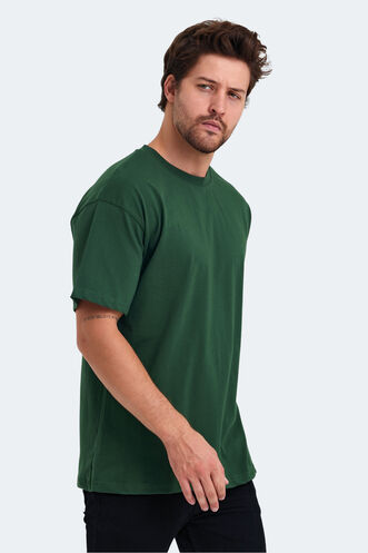 Slazenger KULANA OVER Men's T-Shirt Green - Thumbnail