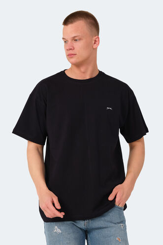 Slazenger KULANA OVER Men's T-Shirt Navy - Thumbnail