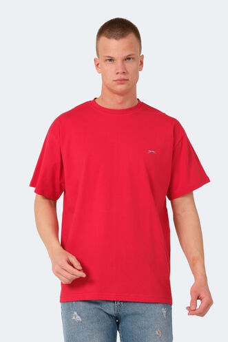 Slazenger - Slazenger KULANA OVER Men's T-Shirt Red