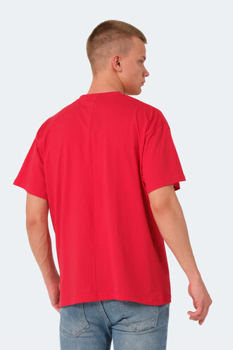 Slazenger KULANA OVER Men's T-Shirt Red - Thumbnail