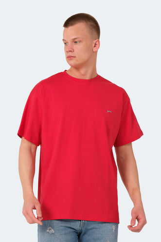 Slazenger KULANA OVER Men's T-Shirt Red - Thumbnail