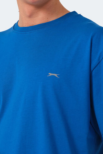 Slazenger KULANA OVER Men's T-Shirt Royal Blue - Thumbnail