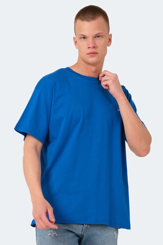 Slazenger KULANA OVER Men's T-Shirt Royal Blue - Thumbnail